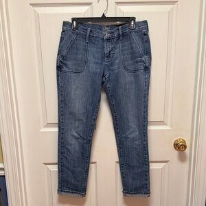 Blue Denim Women's Jeans, Size 6
